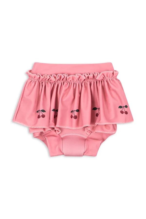 Дитячі купальні труси Konges Sløjd BOBBI FRILL SWIM SHORTS колір рожевий