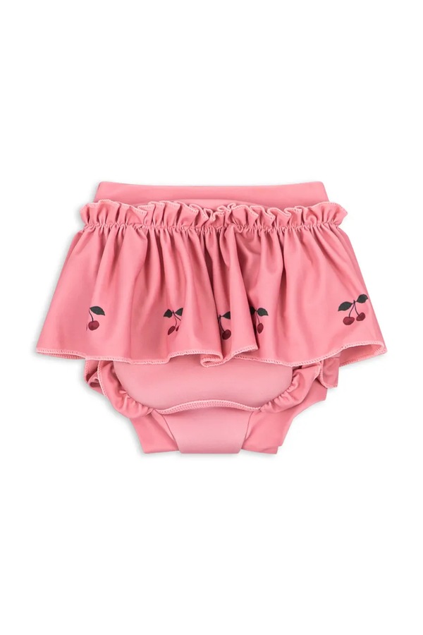 Дитячі купальні труси Konges Sløjd BOBBI FRILL SWIM SHORTS колір рожевий