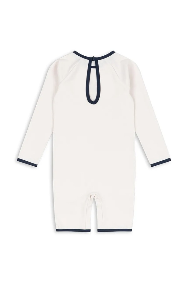 Суцільний дитячий купальник Konges Sløjd VILJA ONESIE GRS колір білий