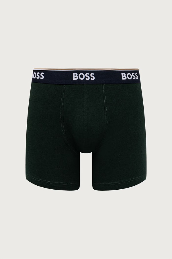 Боксери чоловічі з бавовною BoxerBr 3P Power Des 3 шт. BOSS колір барвистий фото 4