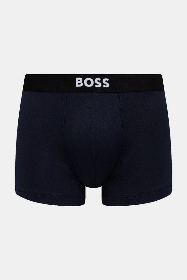 Боксеры BOSS Trunk 3P Micro ONE 3-pack цвет черный фото 2