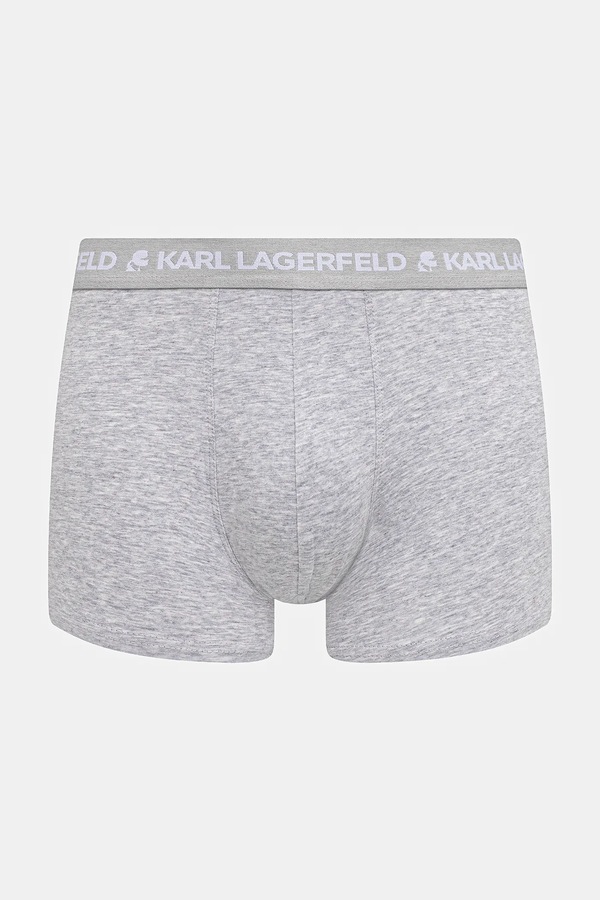 Боксери Karl Lagerfeld 3-pack колір сірий