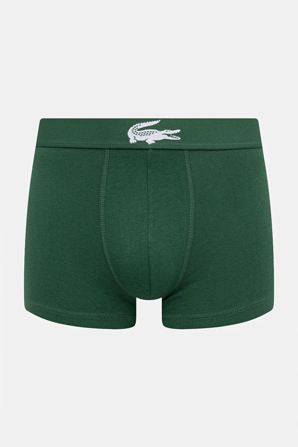 Боксеры Lacoste 3-pack цвет зеленый