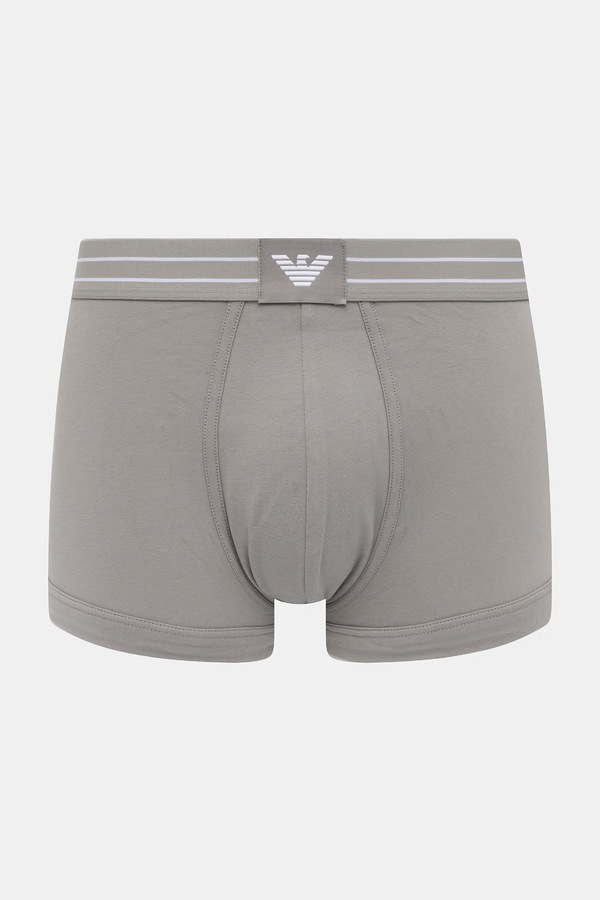 Боксеры мужские хлопковые с эластаном 2 шт. Emporio Armani Underwear цвет черный фото 2