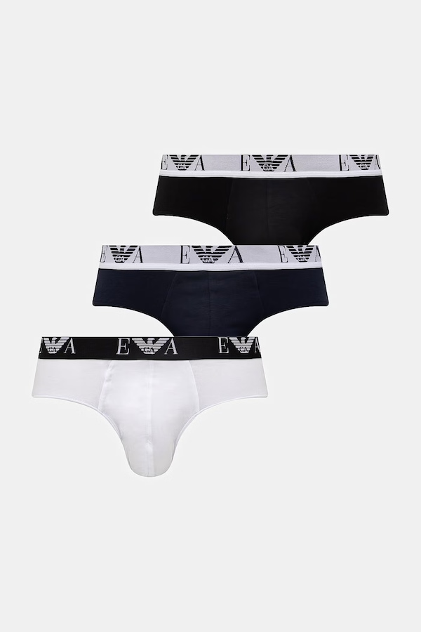 Слипы Emporio Armani Underwear 3-pack цвет белый