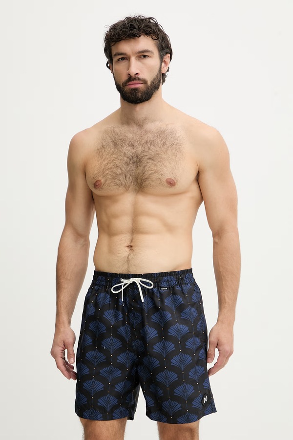 Шорты для купания мужские Hurley VOLLEY ICON цвет черный