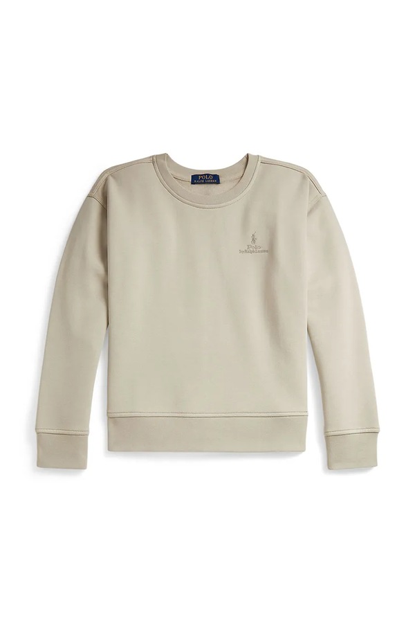 Дитяча кофта Polo Ralph Lauren колір бежевий