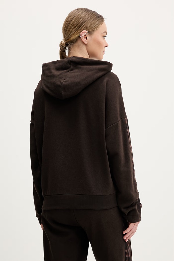 Кофта adidas Essentials колір коричневий фото 3