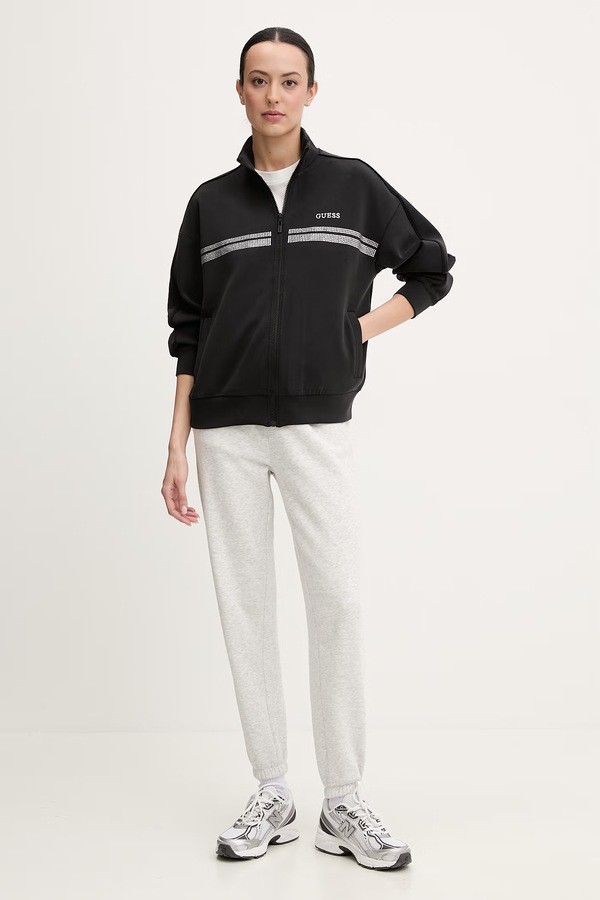 Кофта Guess BERTHE колір чорний