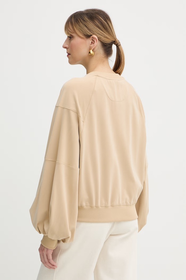 Кофта Guess 4G колір бежевий фото 2