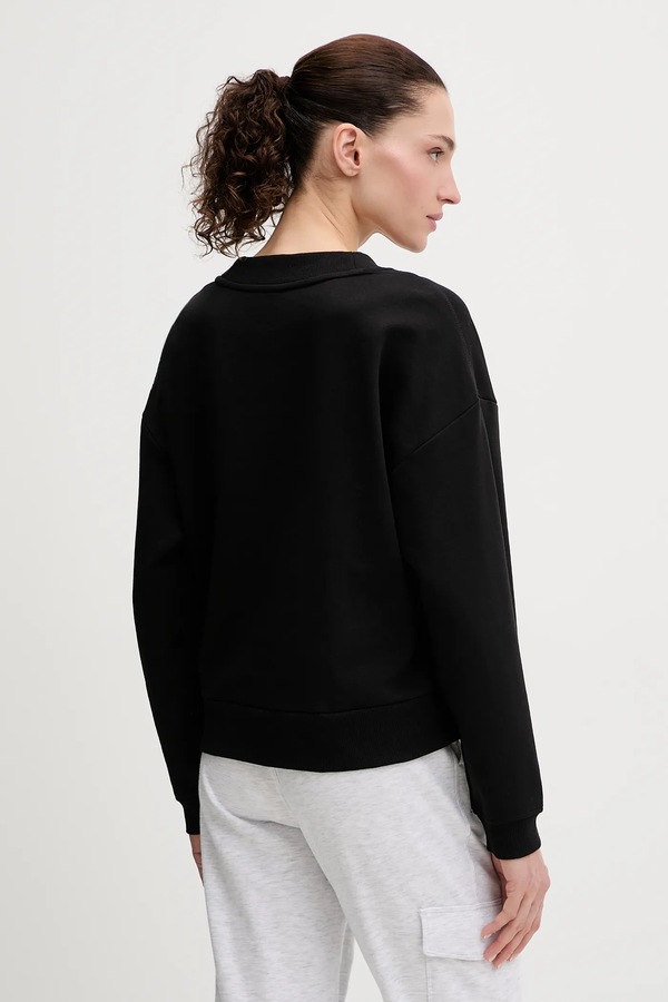 Кофта DKNY колір чорний фото 2