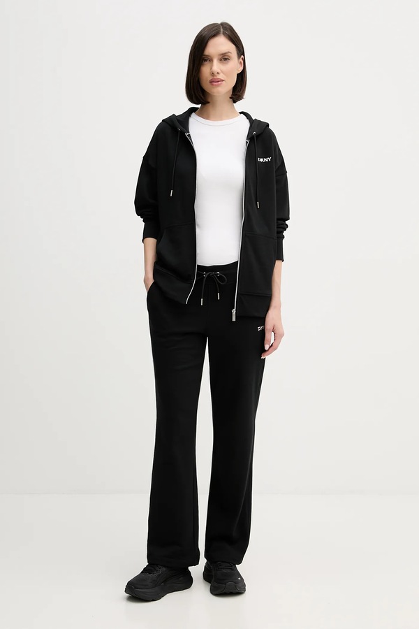 Кофта DKNY колір чорний