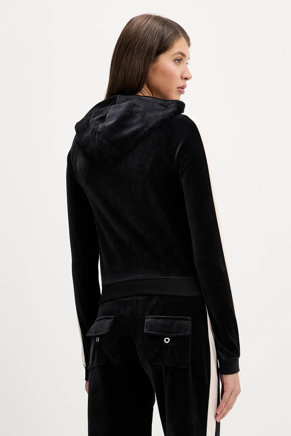 Кофта Juicy Couture Heritage колір чорний фото 2