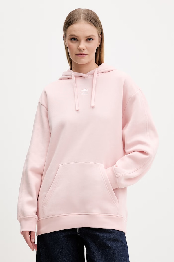 Кофта adidas Originals колір рожевий