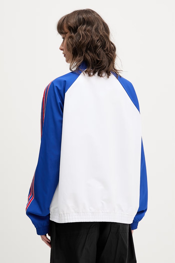Жіноча кофта на застібці adidas Originals колір білий фото 2