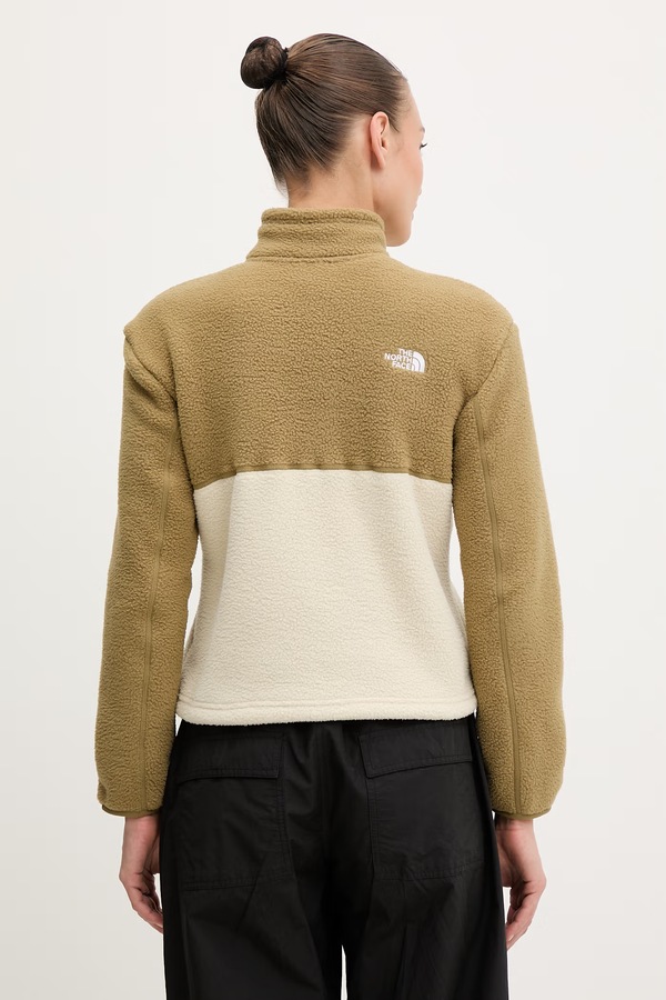 Кофта жіноча флісова The North Face Yumiori колір бежевий фото 3