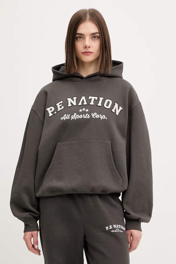 Кофта P.E Nation Dynamic колір сірий