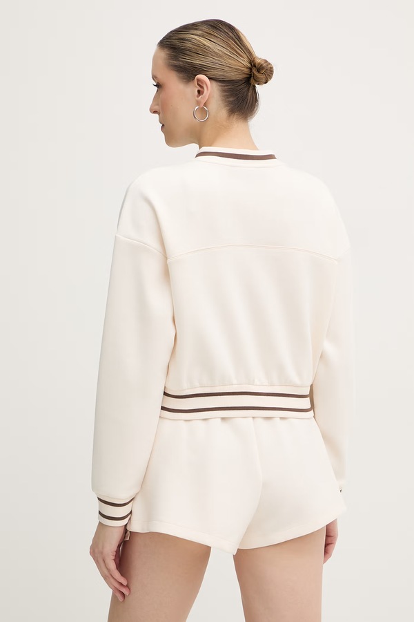 Кофта жіноча Armani Exchange колір бежевий фото 2