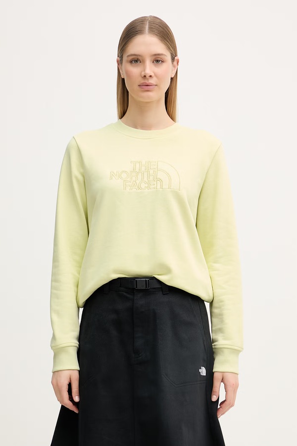 Кофта жіноча The North Face Drew Peak Light колір жовтий
