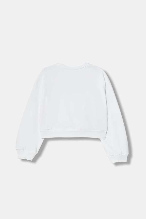 Дитяча бавовняна кофта Marni MS220F SWEAT-SHIRT колір білий