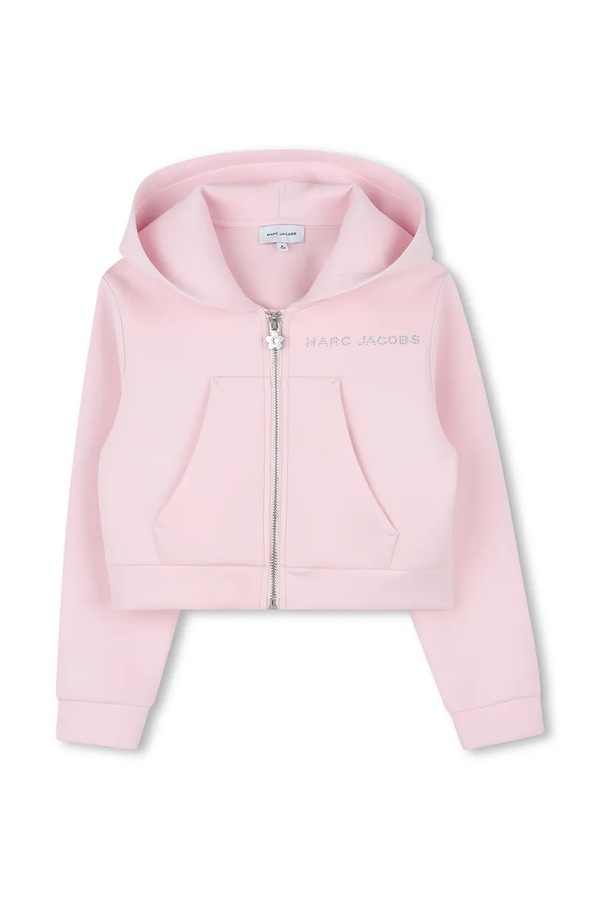 Детская кофта MARC JACOBS цвет розовый