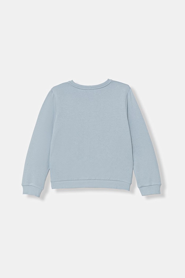 Кофта детская хлопковая United Colors of Benetton цвет голубой