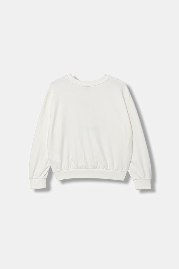 Кофта детская с хлопком United Colors of Benetton цвет бежевый
