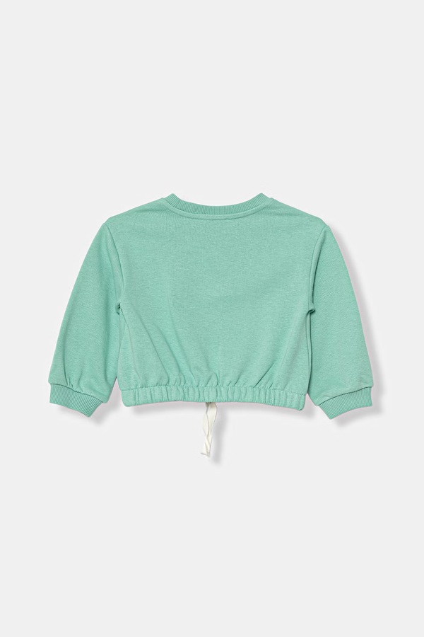Кофта детская United Colors of Benetton цвет бирюзовый