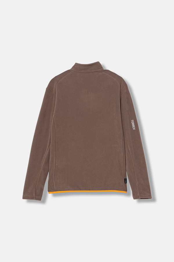Дитяча кофта adidas TERREX колір коричневий фото 2