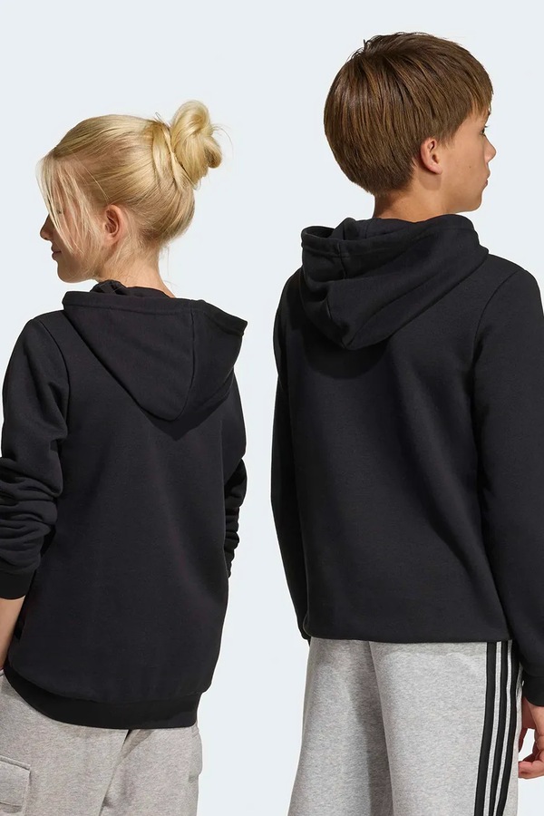 Дитяча кофта adidas колір чорний фото 3