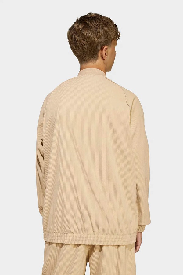 Дитяча кофта adidas Originals колір бежевий фото 2