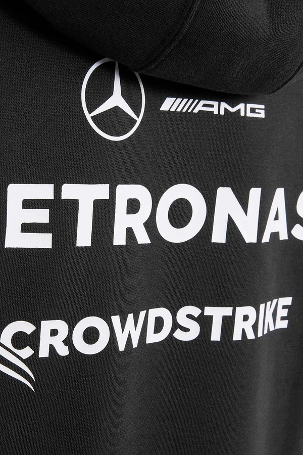 Детская кофта adidas Performance MERCEDES цвет черный фото 2