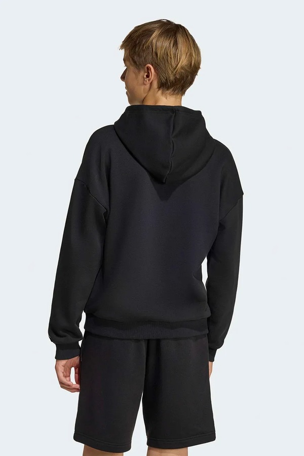 Дитяча кофта adidas колір чорний фото 2