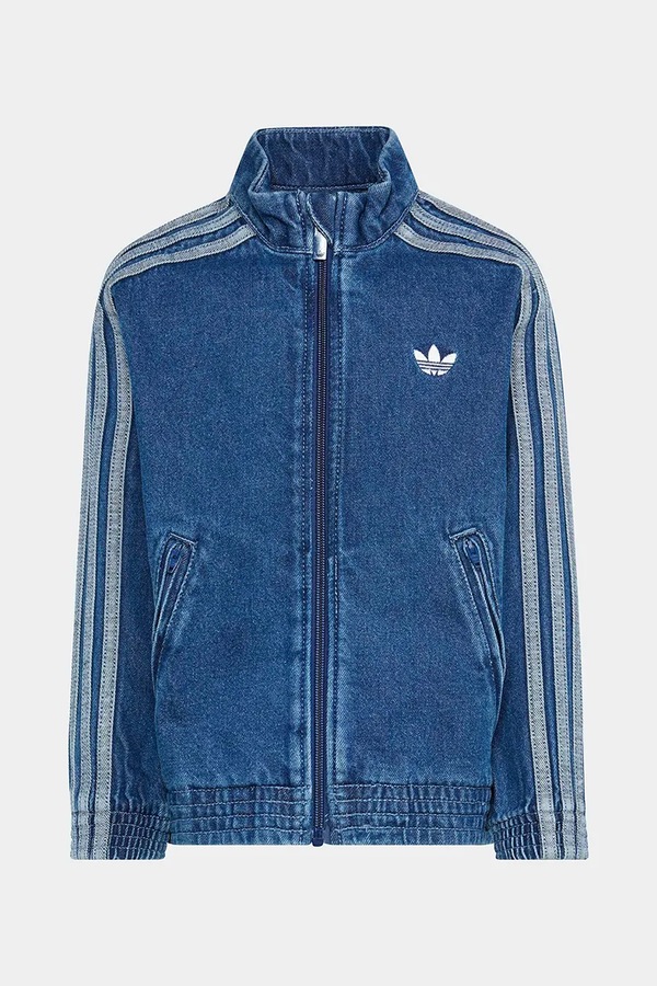 Дитяча джинсова куртка adidas Originals