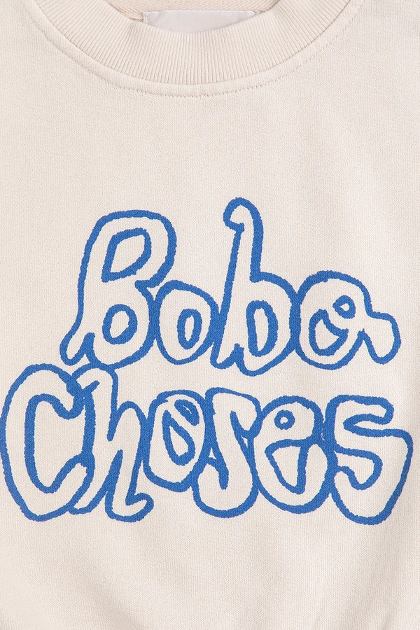 Бавовняна кофта для немовлят Bobo Choses By Hand колір бежевий фото 3