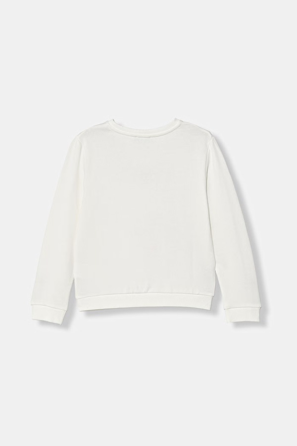 Кофта дитяча бавовняна United Colors of Benetton колір білий