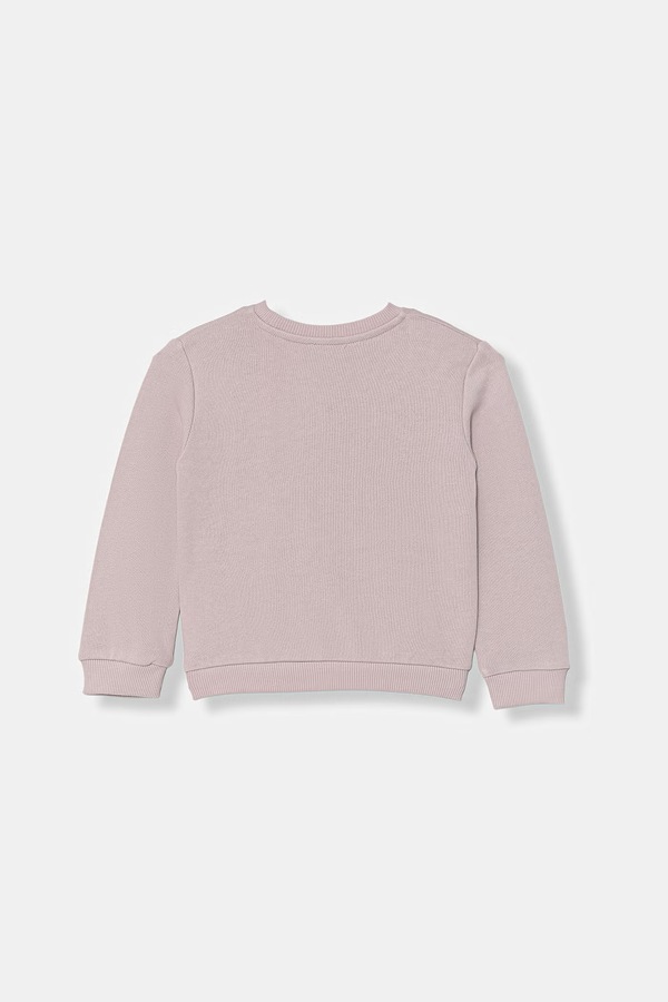 Кофта дитяча бавовняна United Colors of Benetton колір рожевий