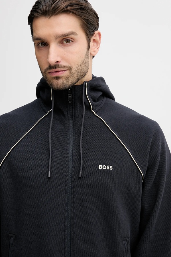 Кофта BOSS Green SW_Join Saggy колір синій фото 4