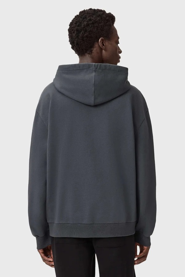 Бавовняна кофта AllSaints колір чорний