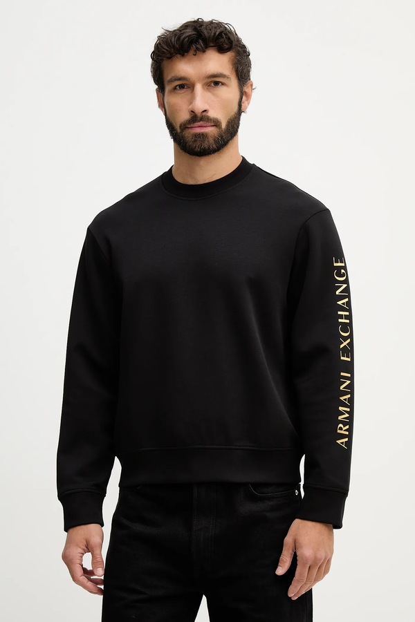 Кофта Armani Exchange колір чорний