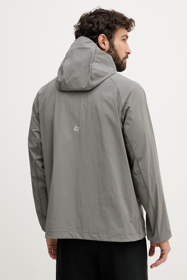 Спортивная куртка мужская EA7 Emporio Armani цвет серый фото 2