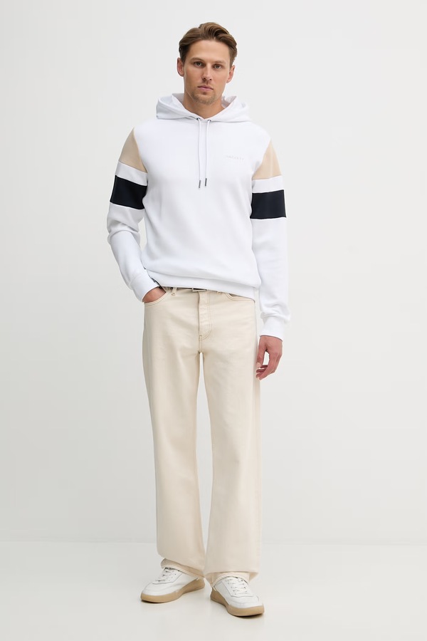 Кофта Hackett London колір білий