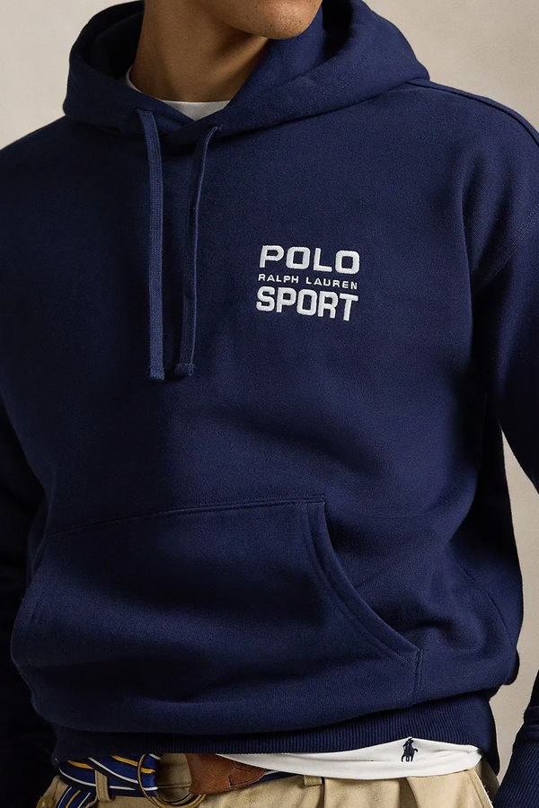 Кофта Polo Ralph Lauren колір синій фото 4