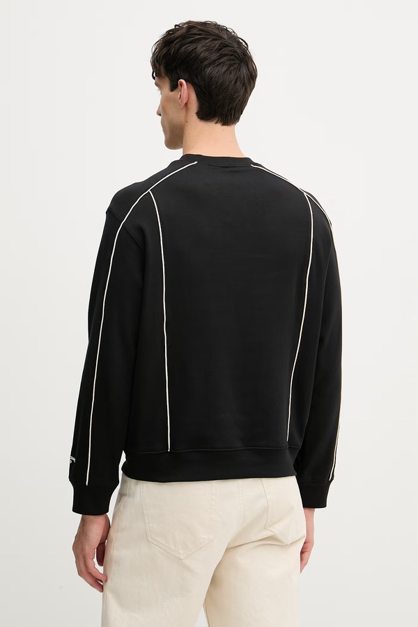 Кофта мужская хлопковая Armani Exchange цвет черный фото 2