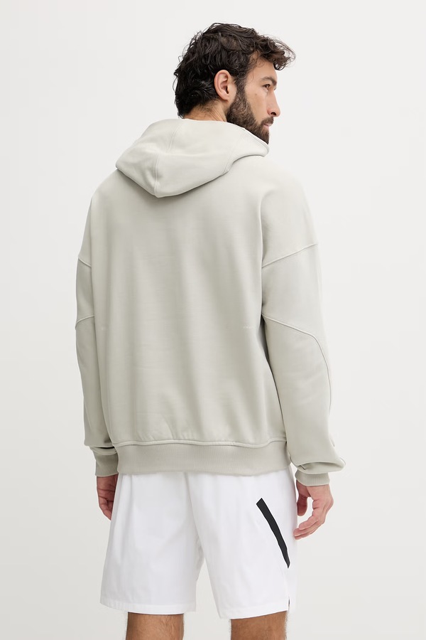 Спортивная кофта мужская хлопковая adidas Performance adidas x Koumori цвет бежевый фото 2