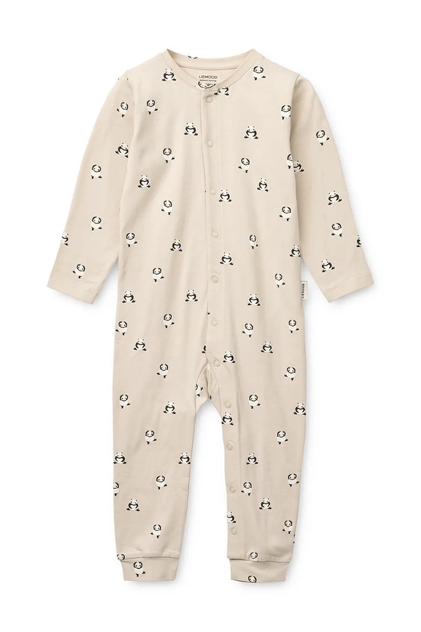 Дитячі повзунки Liewood Birk Printed Pyjamas Jumpsuit
