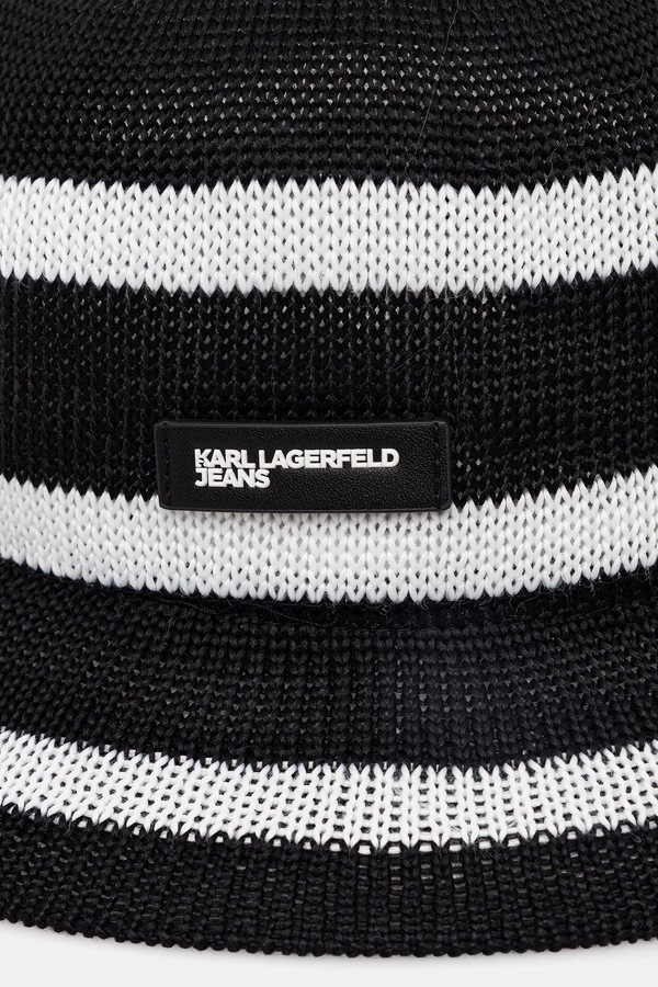 Капелюх Karl Lagerfeld Jeans колір чорний
