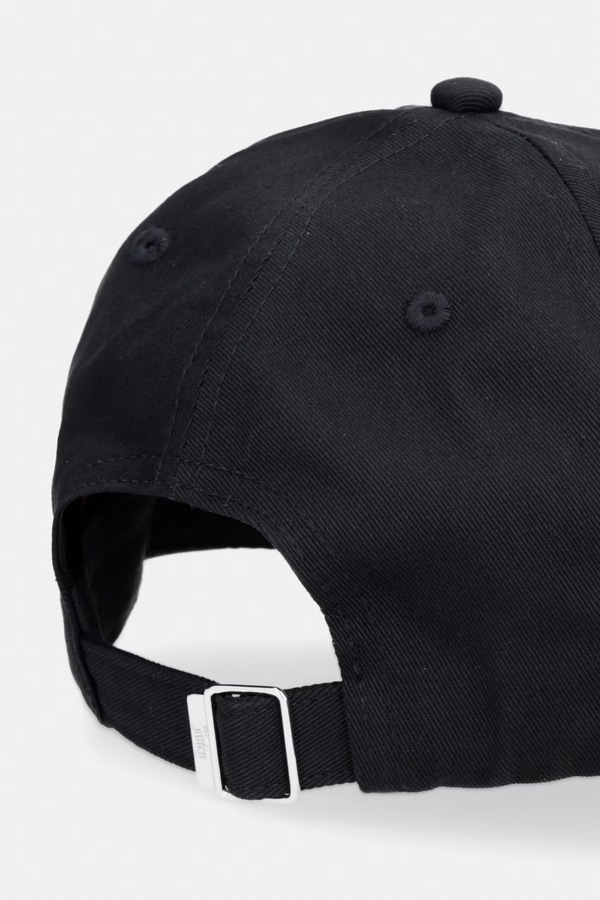 Кепка жіноча бавовняна Juicy Couture CREST CAP колір чорний фото 2