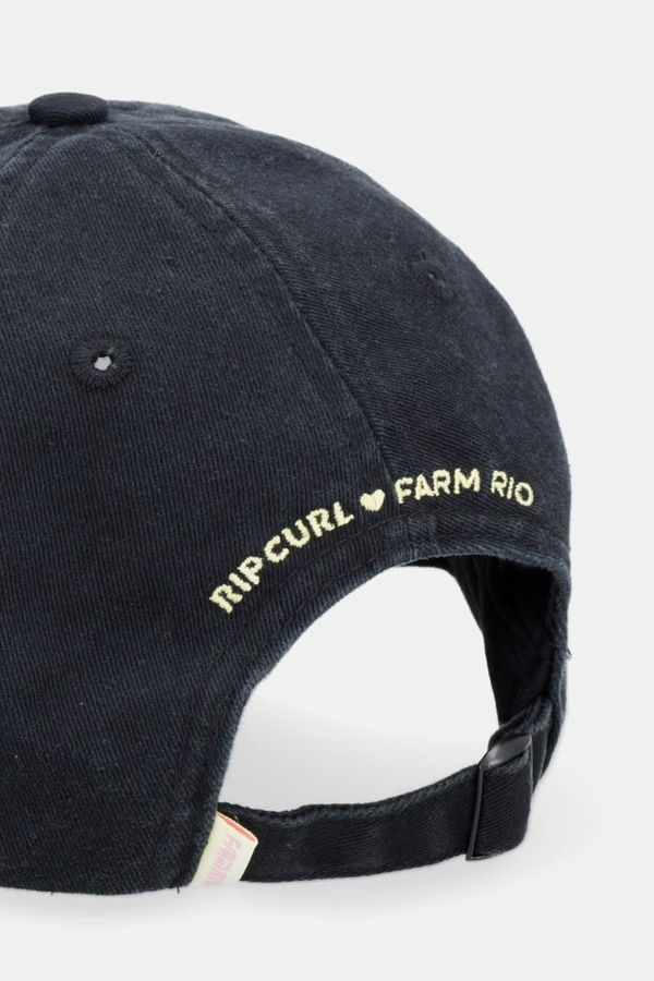 Кепка женская хлопковая Rip Curl FARM RIO цвет черный фото 2