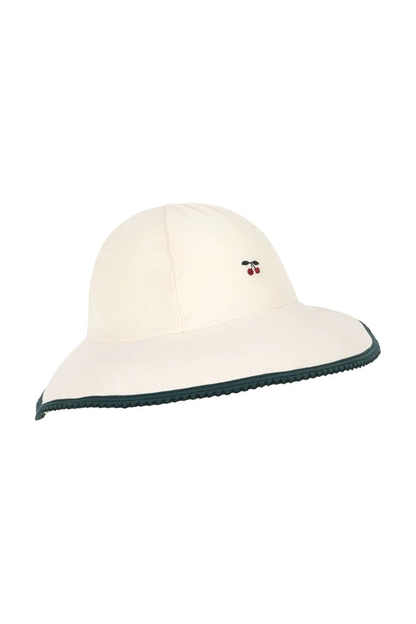 Дитячий капелюх Konges Sløjd SAILOR SWIM HAT GRS колір білий